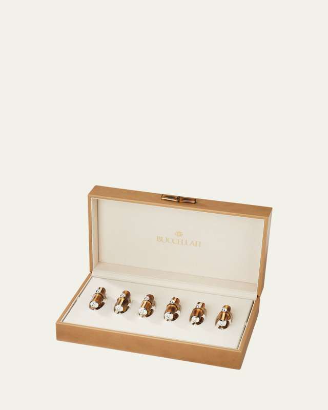 Tahiti Box of Place Card Holders, Set of 6